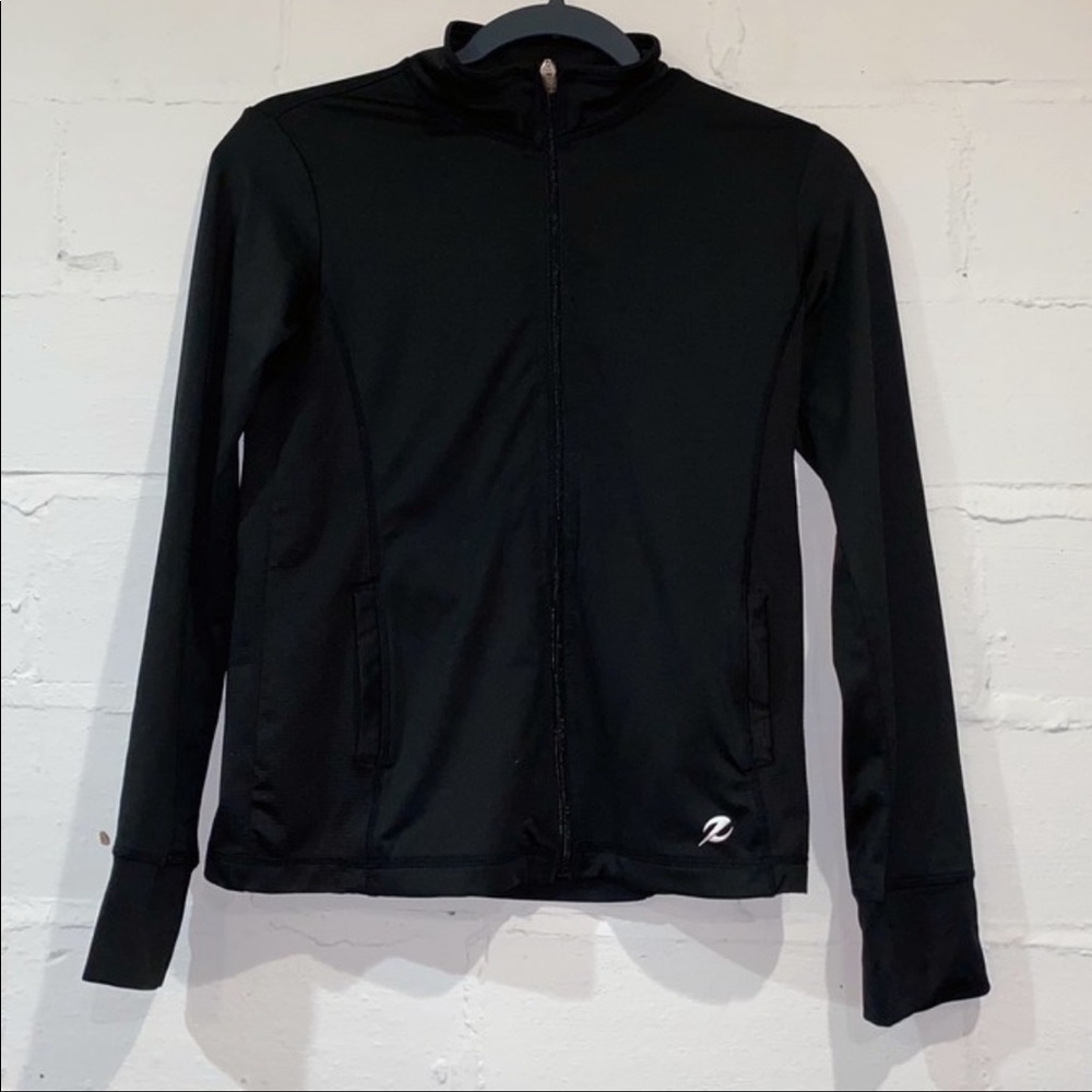 Black activewear jacket